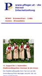 Mobile Screenshot of pfleger.at