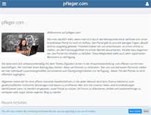 Tablet Screenshot of pfleger.com